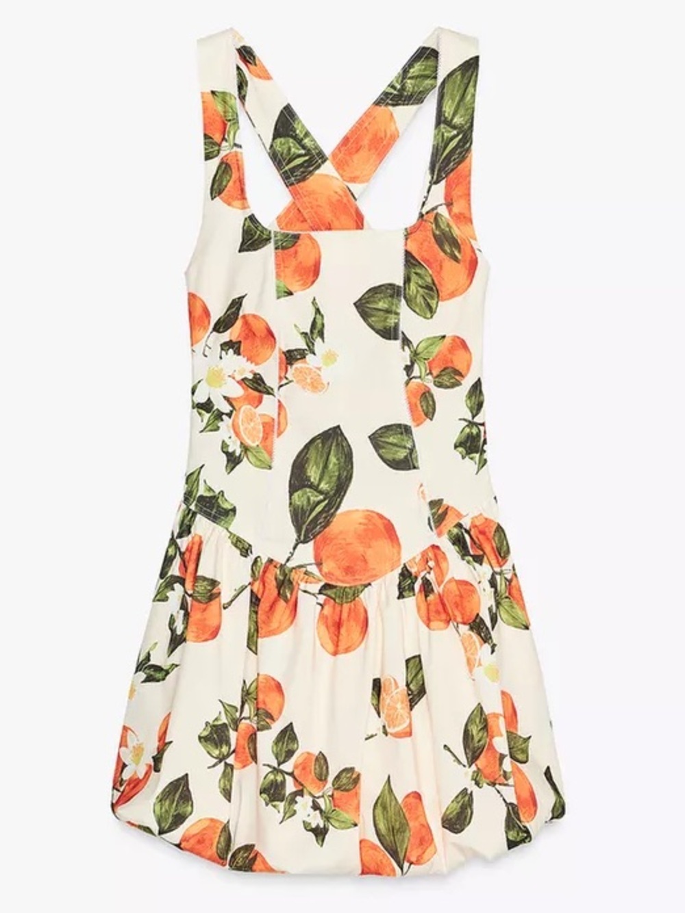 Zara Printed Short Dress NWOT